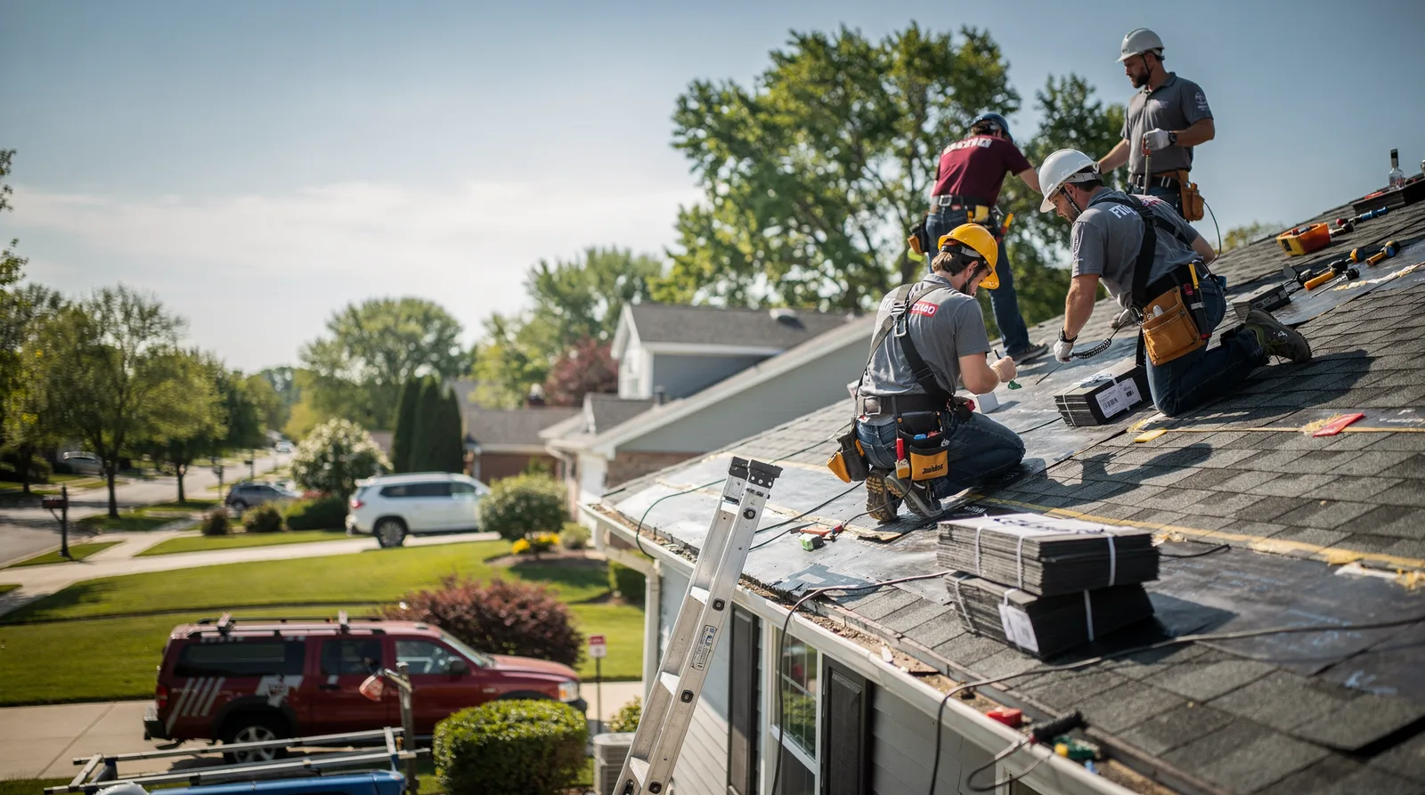 Roof Repair in Keyesport, IL around you